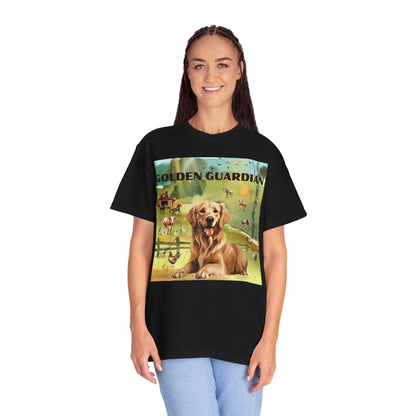 Golden Guardian Unisex Garment-Dyed T-shirt
