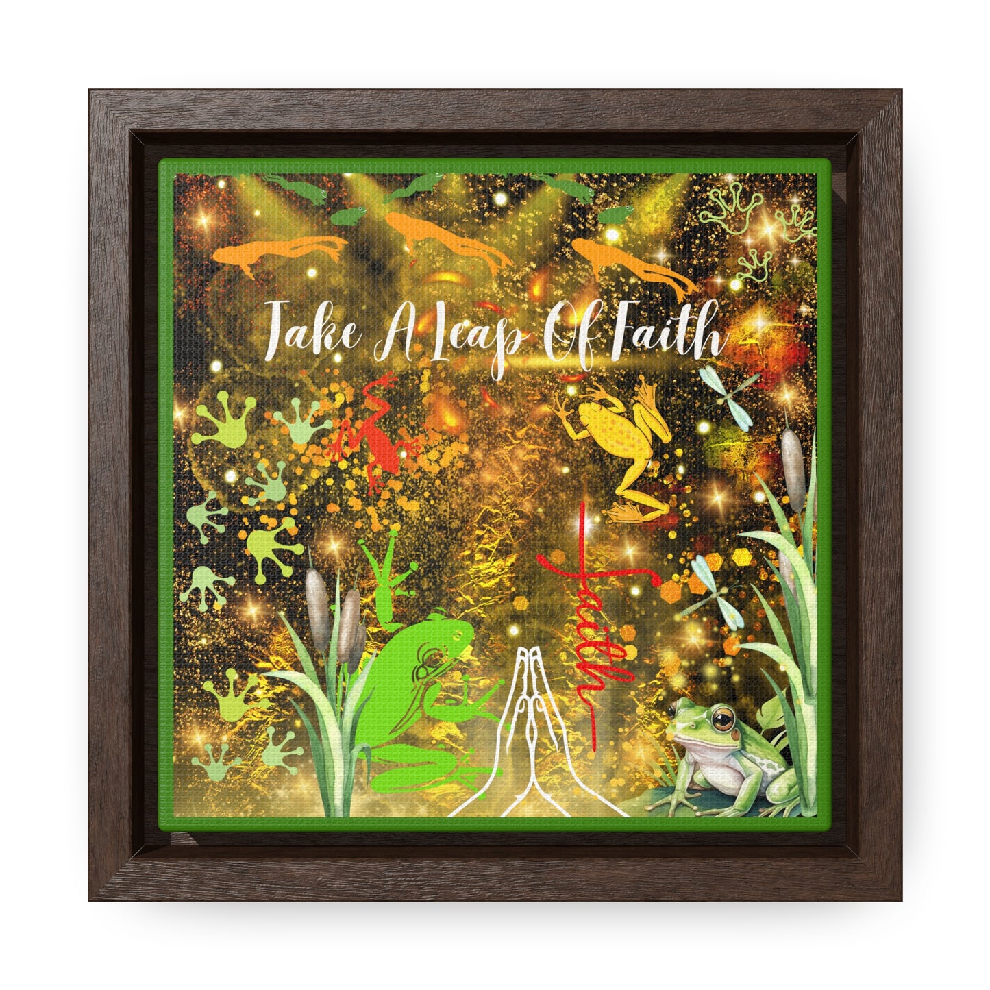 Take A Leap Of Faith Canvas Wall Art