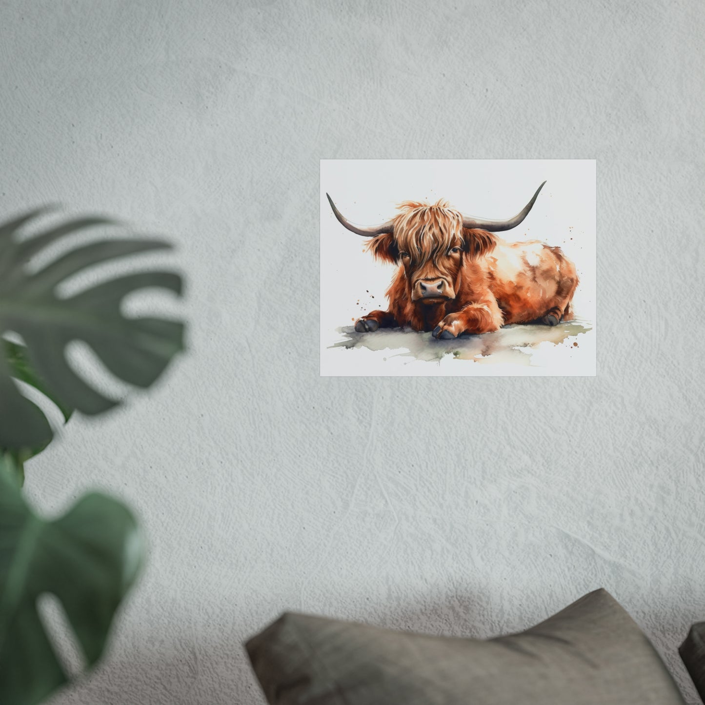 Highland Cow 2 Fine Art Posters