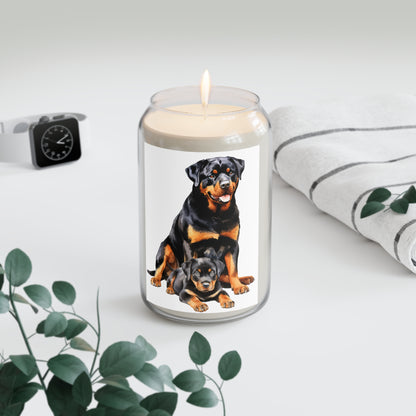 Rottweiler Scented Candle, 13.75oz