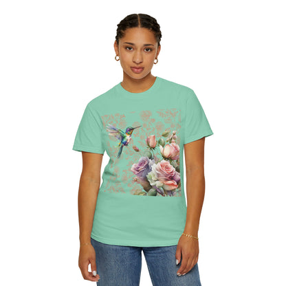 Hummingbird 1 Unisex Garment-Dyed T-shirt