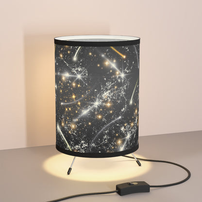 Make A Wish Tripod Lamp with High-Res Printed Shade, US\CA plug