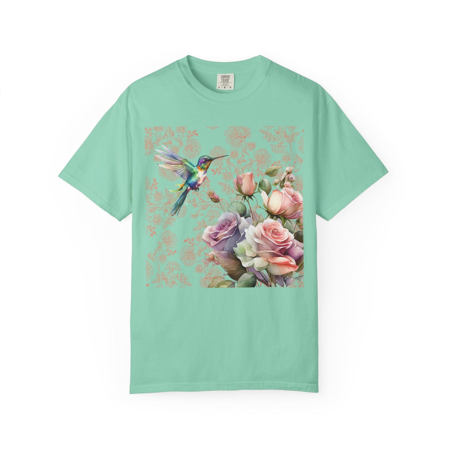 Hummingbird 1 Unisex Garment-Dyed T-shirt