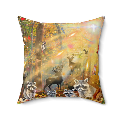 Take A Hike Spun Polyester Square Pillow