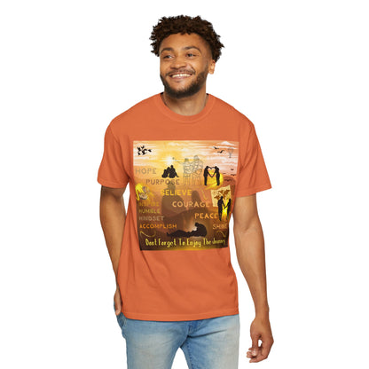 Enjoy The Journey Unisex Garment-Dyed T-shirt