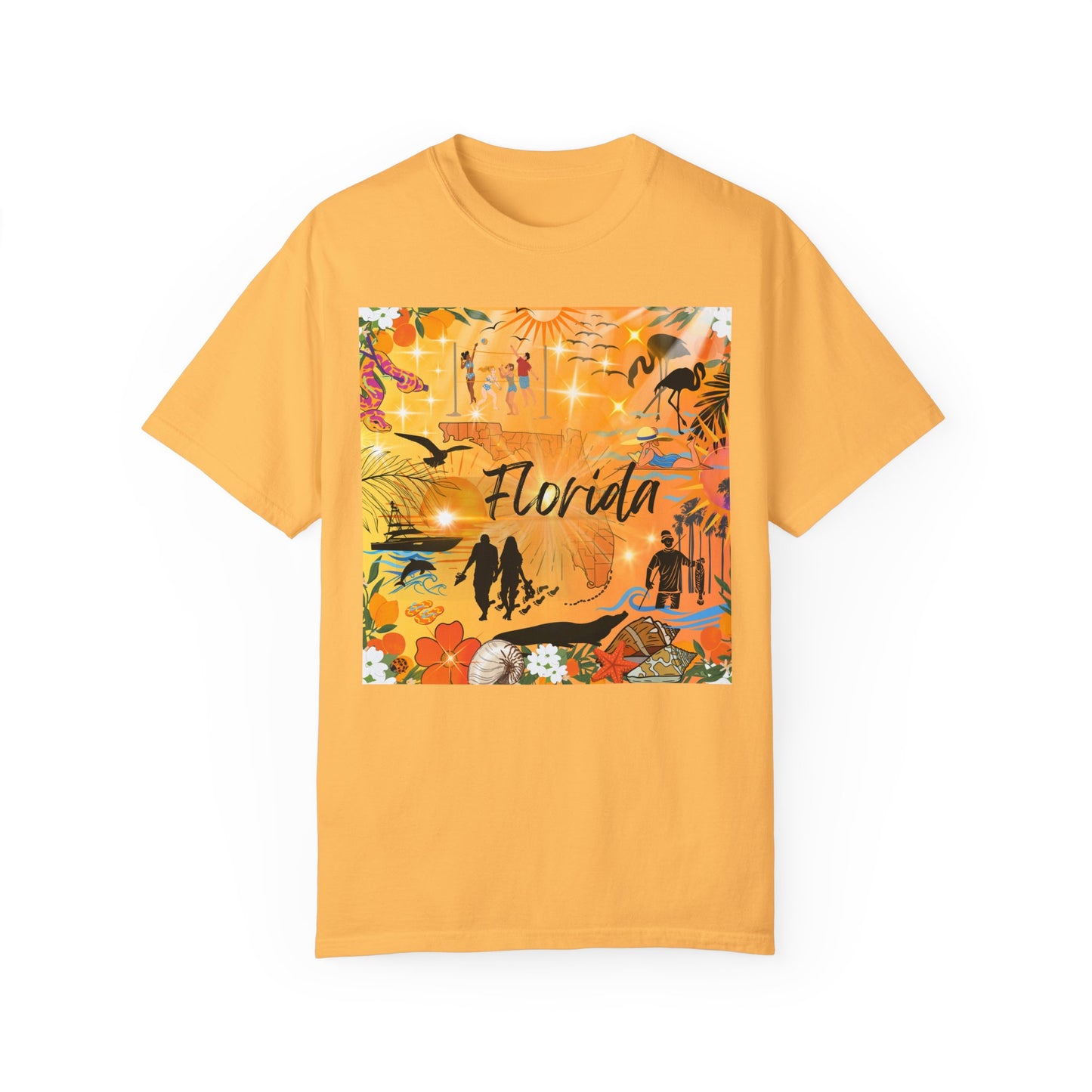 Florida Unisex Garment-Dyed T-shirt