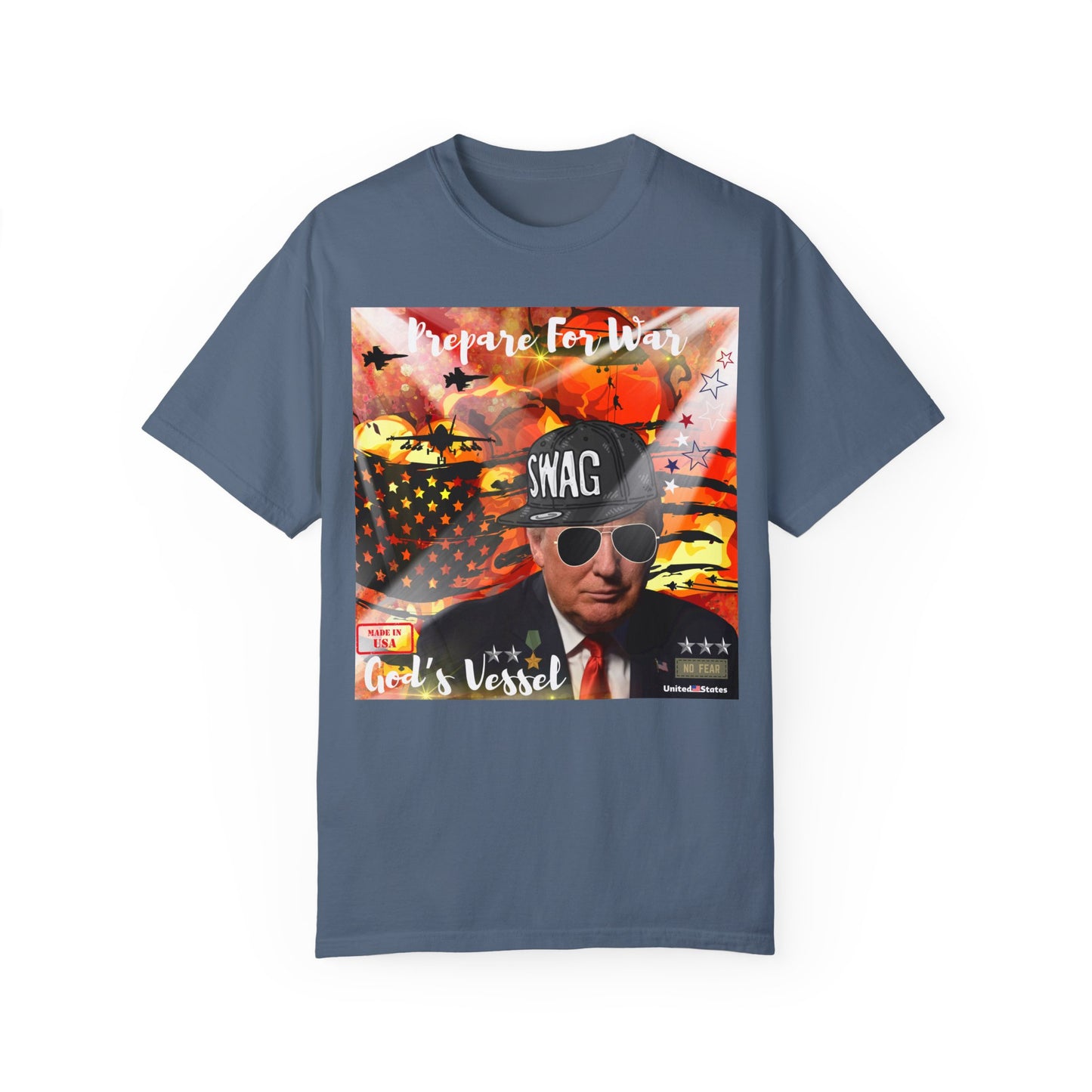 God's Vessel Unisex Garment-Dyed T-shirt