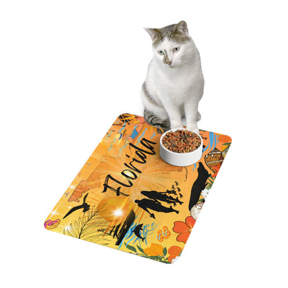 Pet Food Mat (12x18) Florida