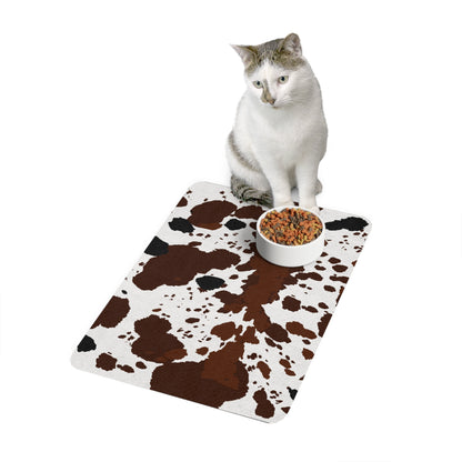 Pet Food Mat (12x18) Cow