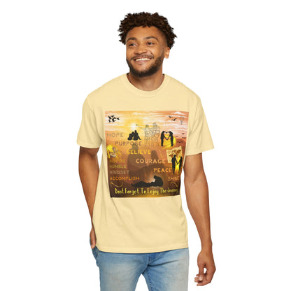 Enjoy The Journey Unisex Garment-Dyed T-shirt