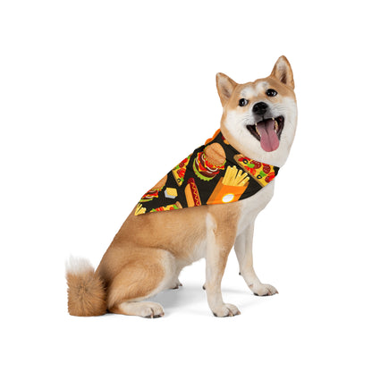 Pet Bandana Fast Food