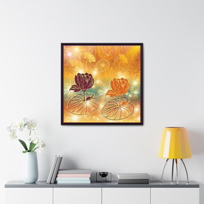 Reflections Gallery Canvas Wraps, Square Frame