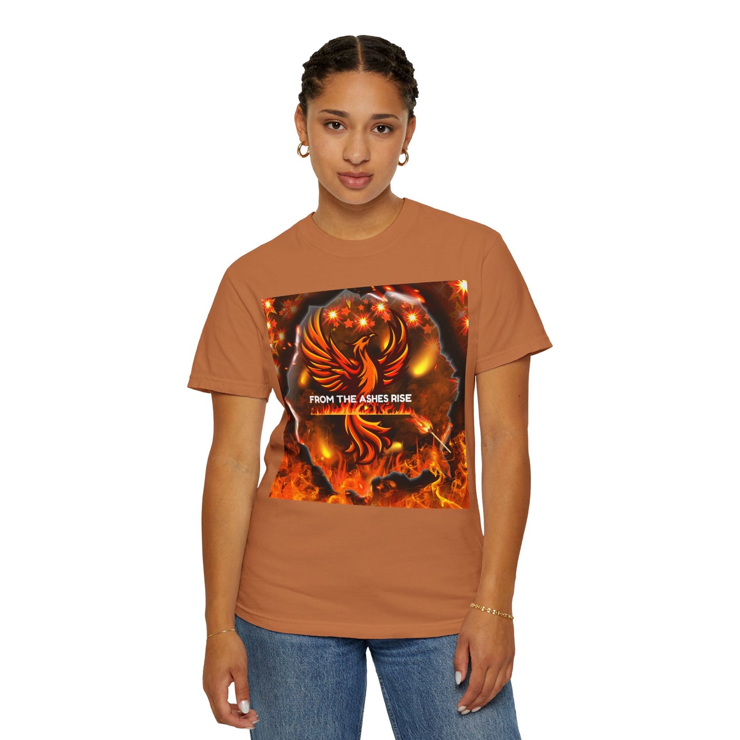 From The Ashes Rise Unisex Garment-Dyed T-shirt