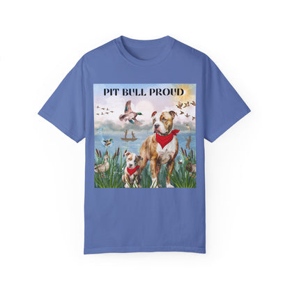 Pit Bull Proud Unisex Garment-Dyed T-shirt