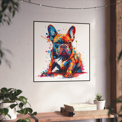 Frenchie In Color 4 Fine Art Posters