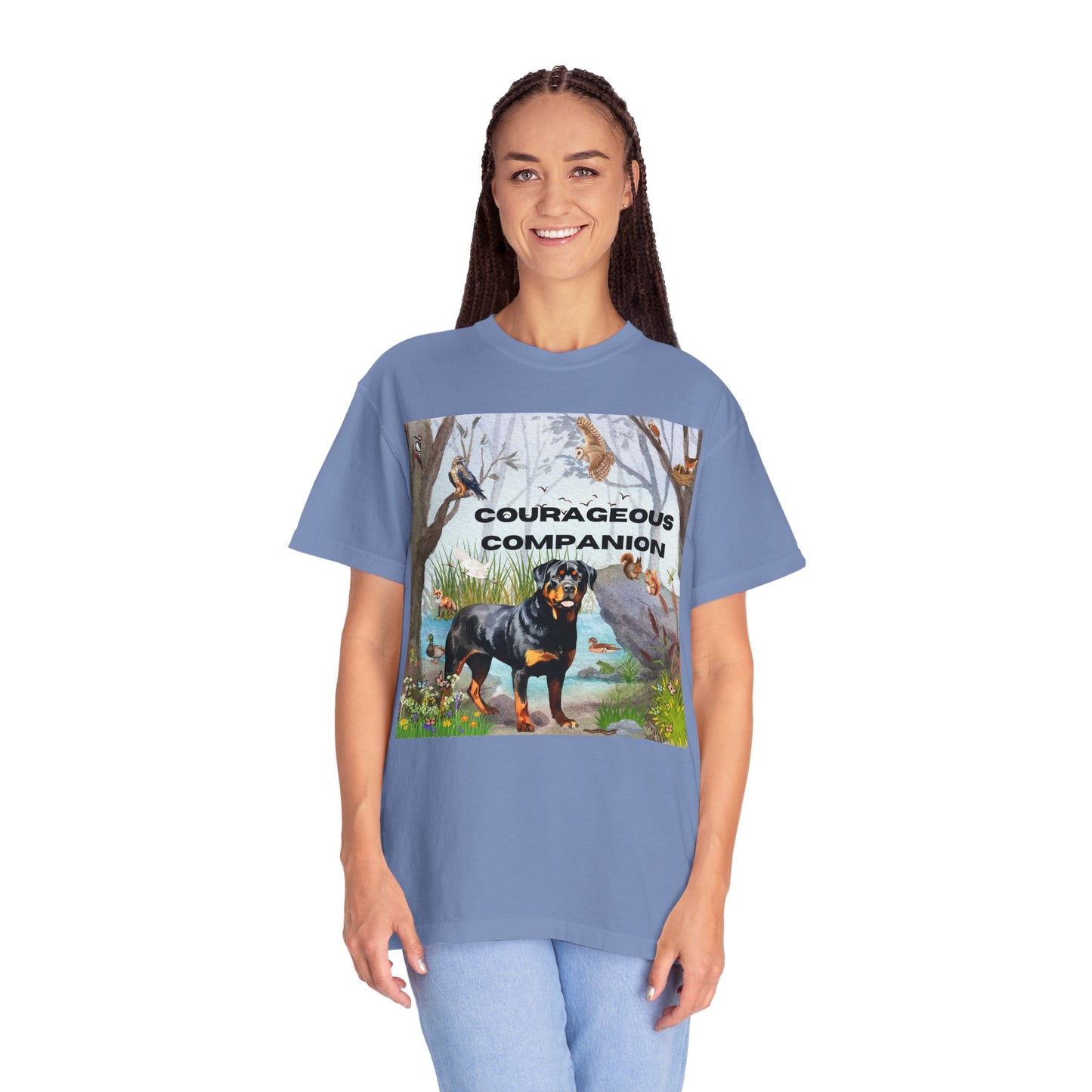 Courageous Companion Unisex Garment-Dyed T-shirt