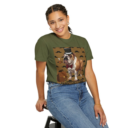 Pawsitively Dapper Unisex Garment-Dyed T-shirt