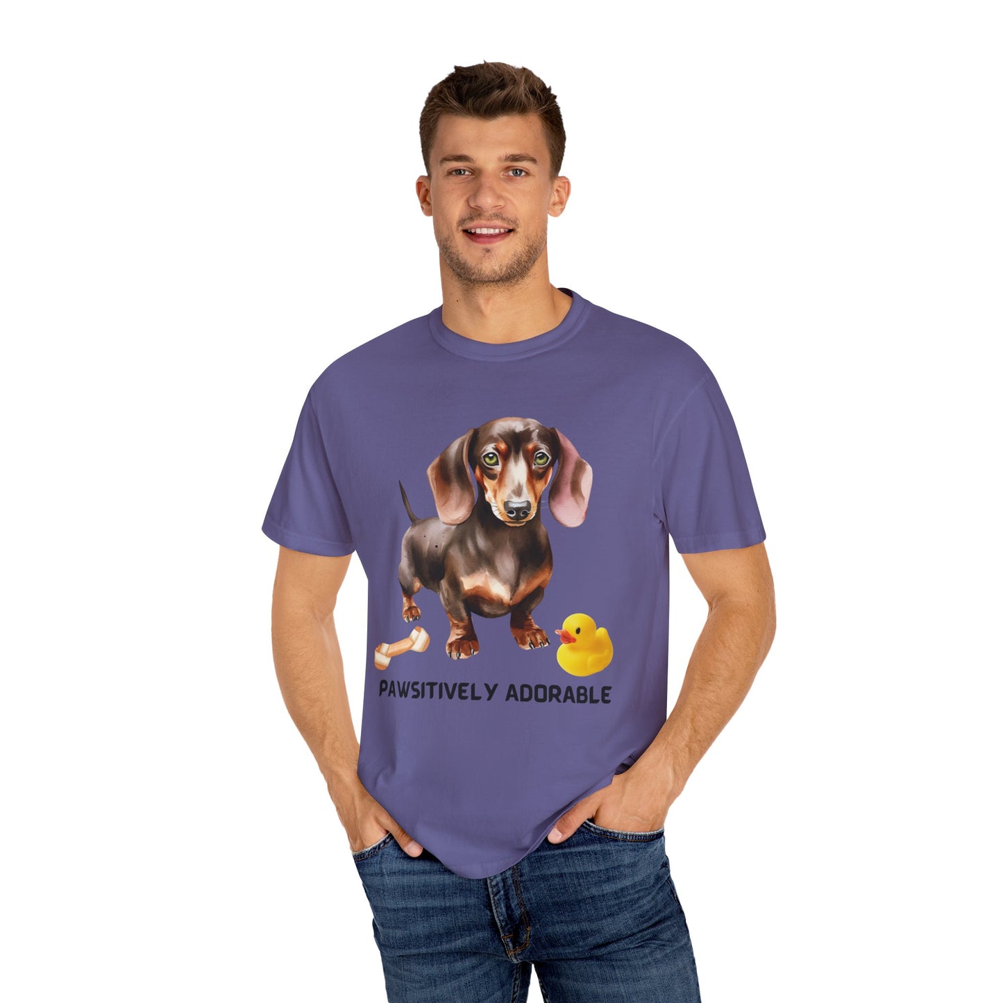 Pawsitively Adorable Unisex Garment-Dyed T-shirt