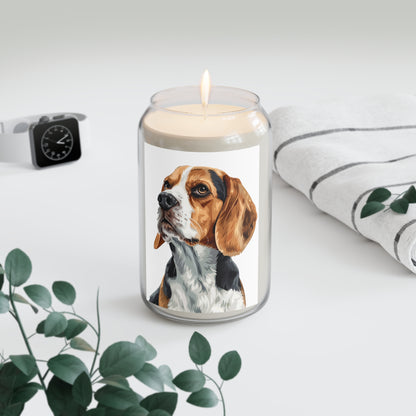 Beagle Scented Candle, 13.75oz