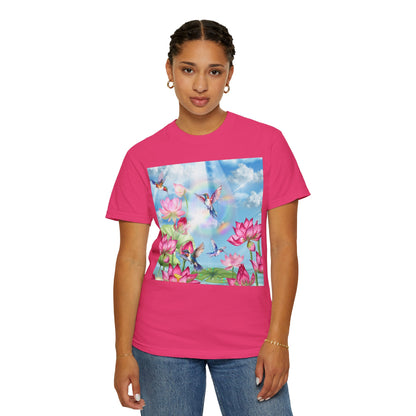 Sipping On Sunshine Unisex Garment-Dyed T-shirt