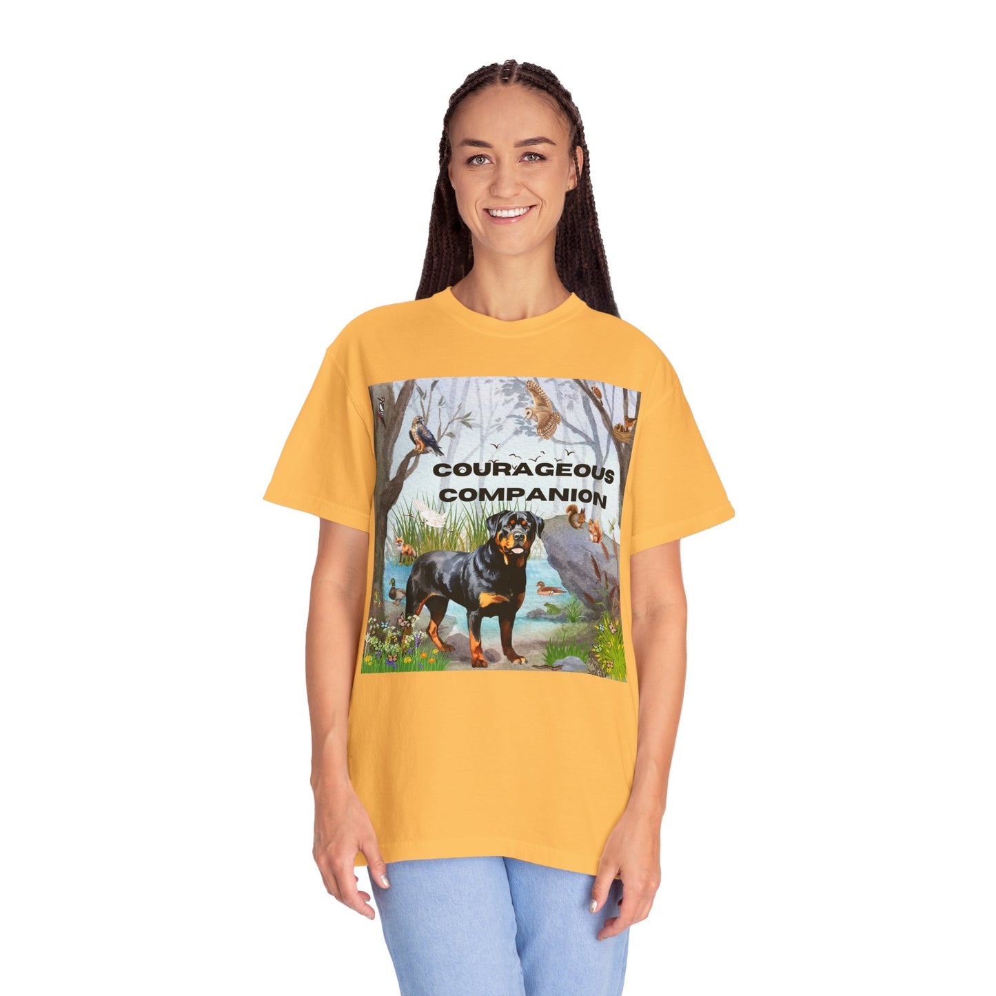 Courageous Companion Unisex Garment-Dyed T-shirt