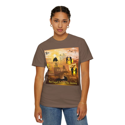 Enjoy The Journey Unisex Garment-Dyed T-shirt