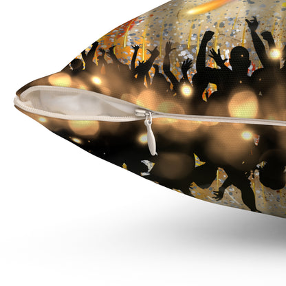 I Will Praise You Spun Polyester Square Pillow