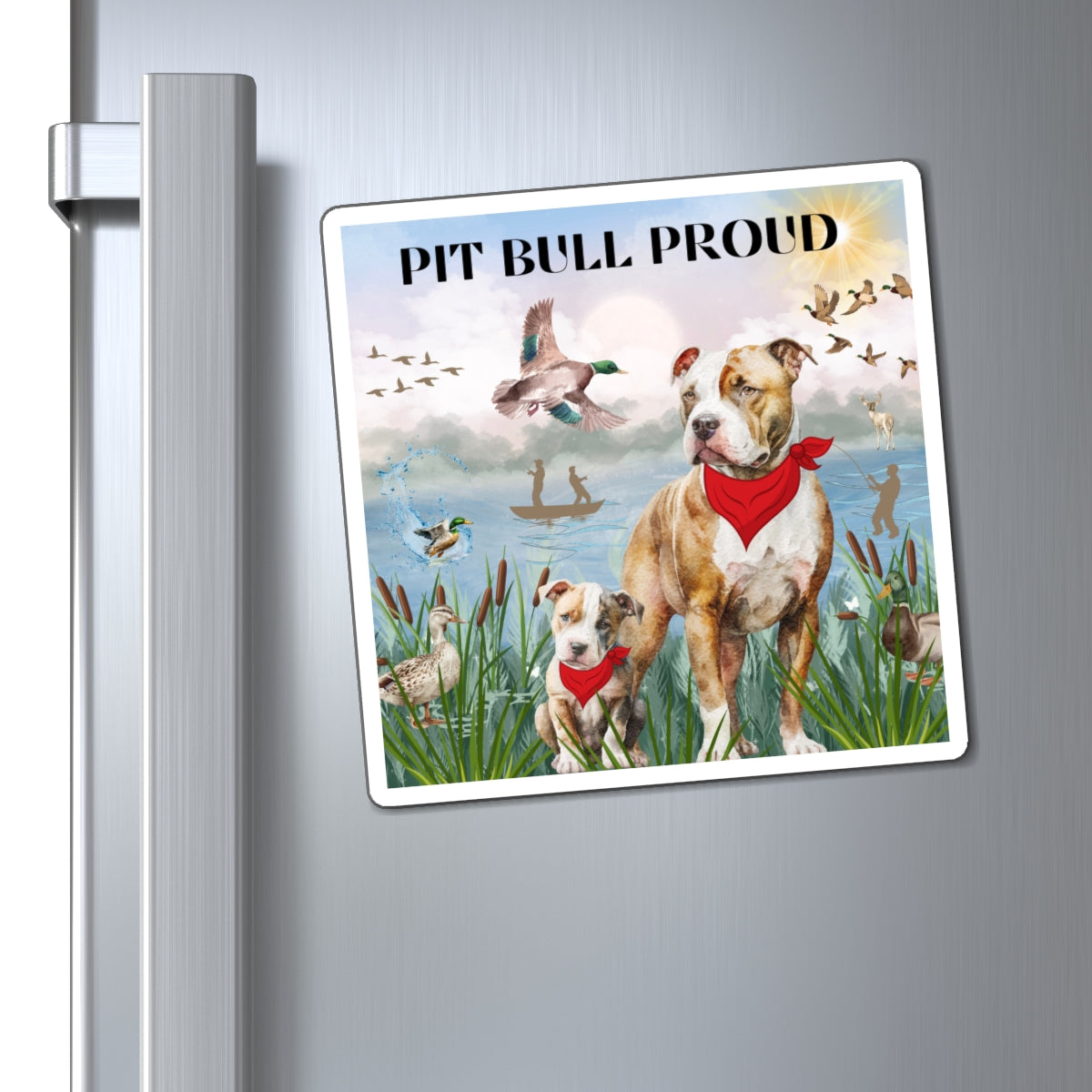 Magnets Pit Bull Proud