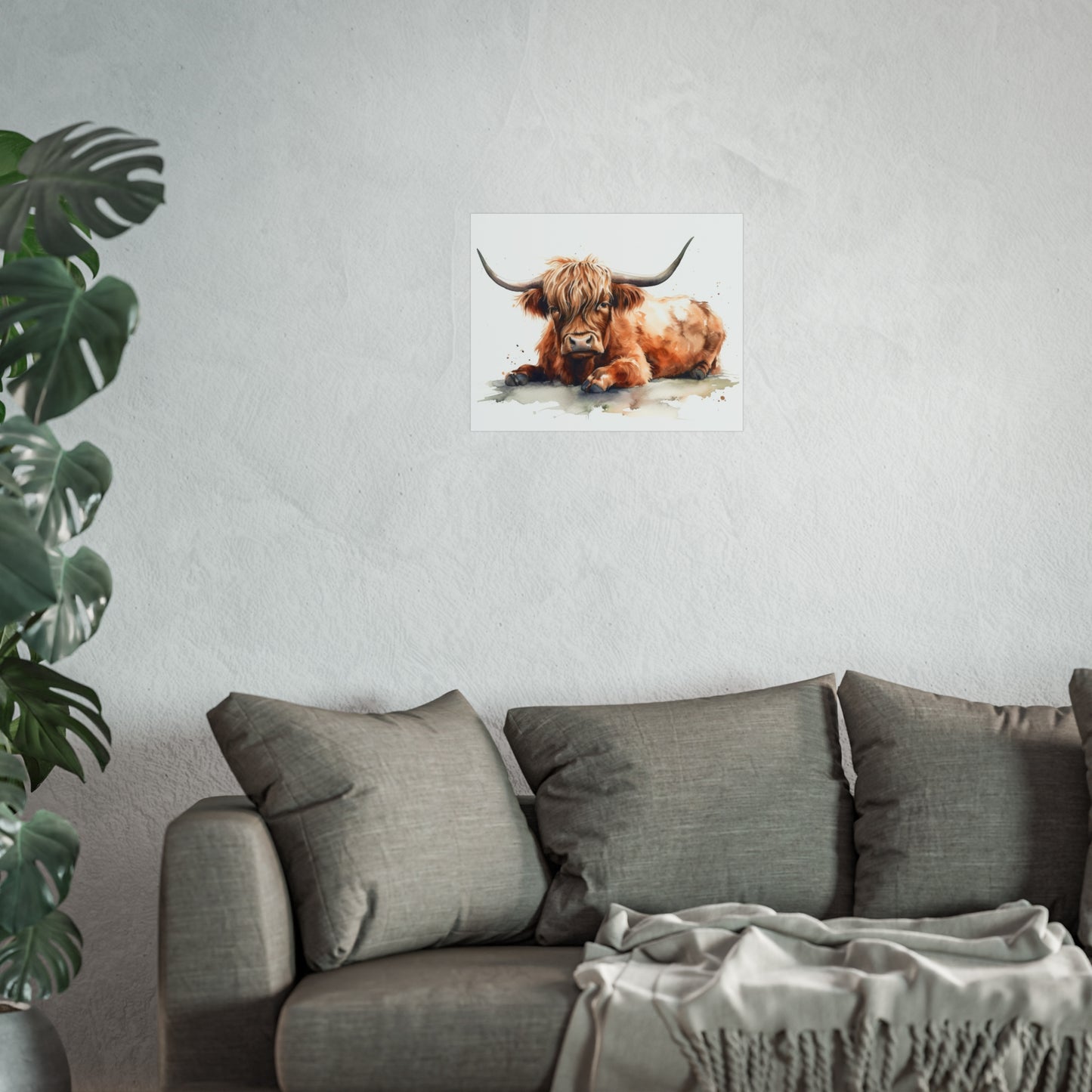 Highland Cow 2 Fine Art Posters