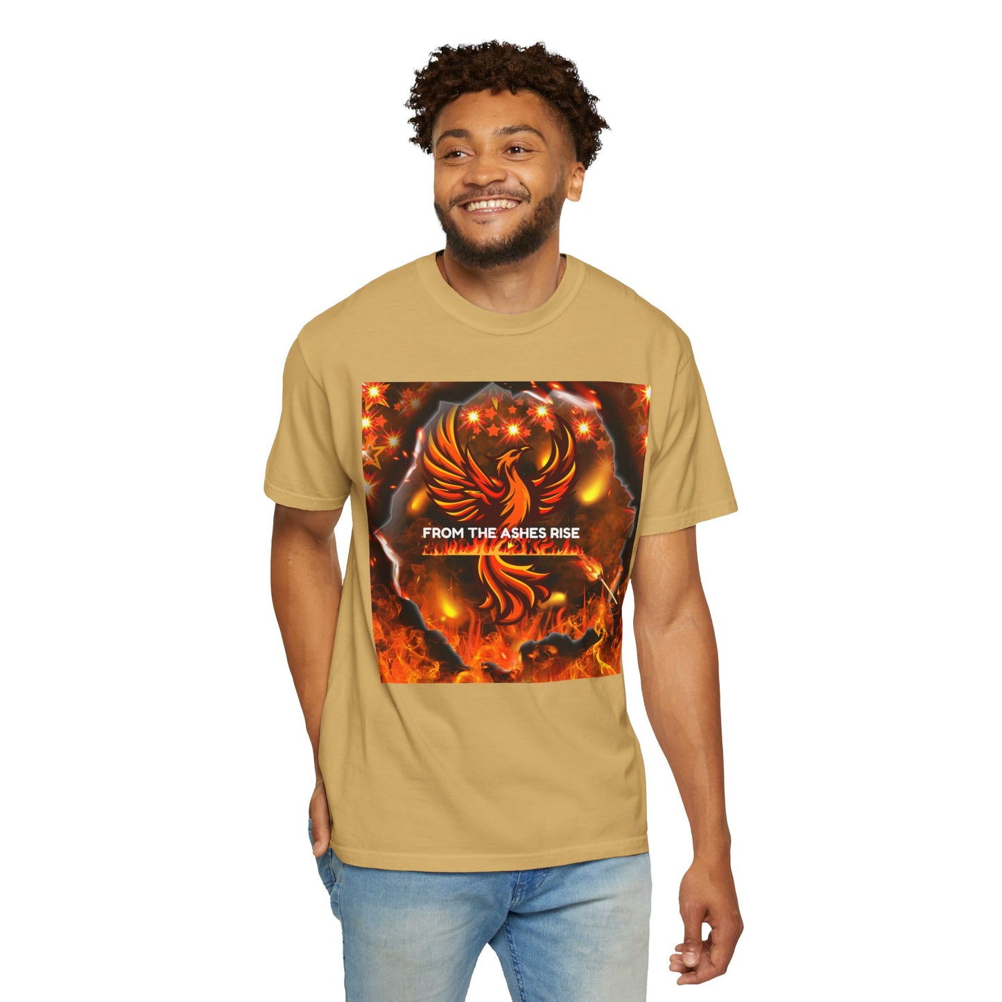 From The Ashes Rise Unisex Garment-Dyed T-shirt