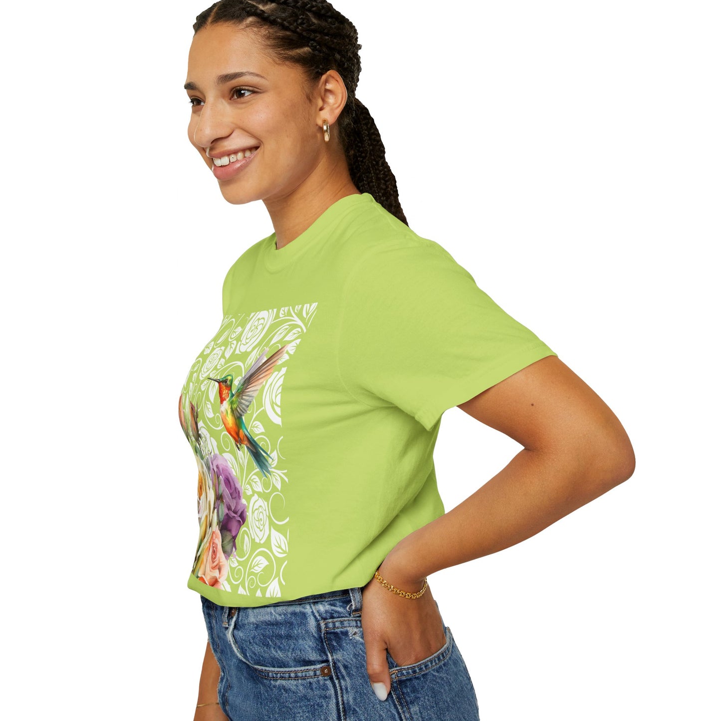 Hummingbird 2 Unisex Garment-Dyed T-shirt