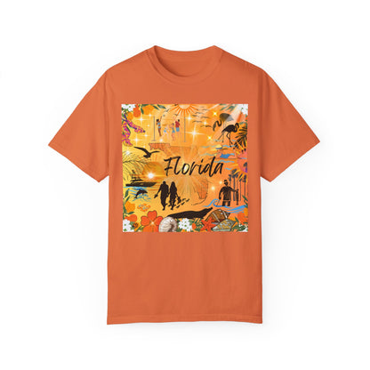 Florida Unisex Garment-Dyed T-shirt