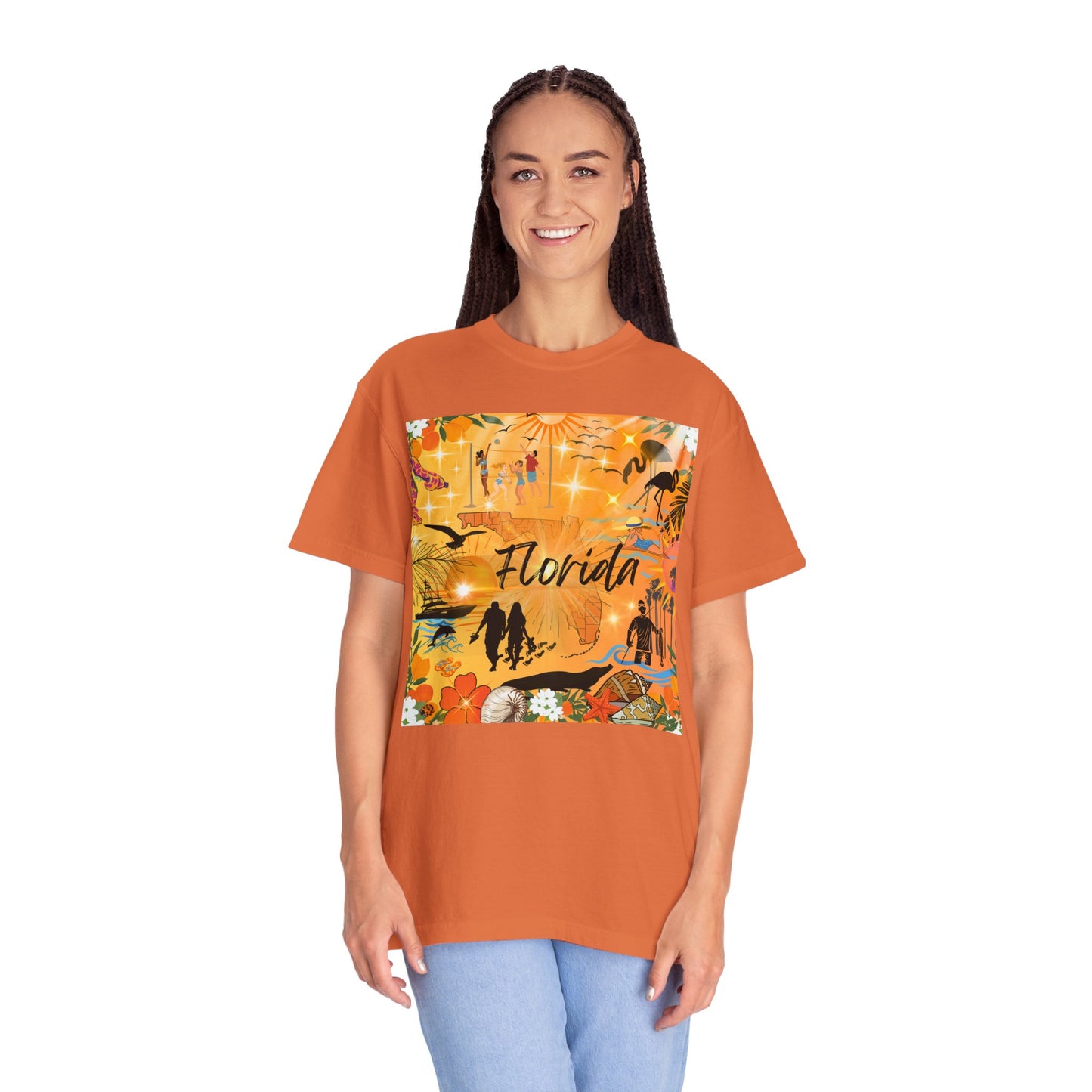 Florida Unisex Garment-Dyed T-shirt