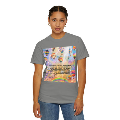 Trust That You Are Ready Unisex Garment-Dyed T-shirt