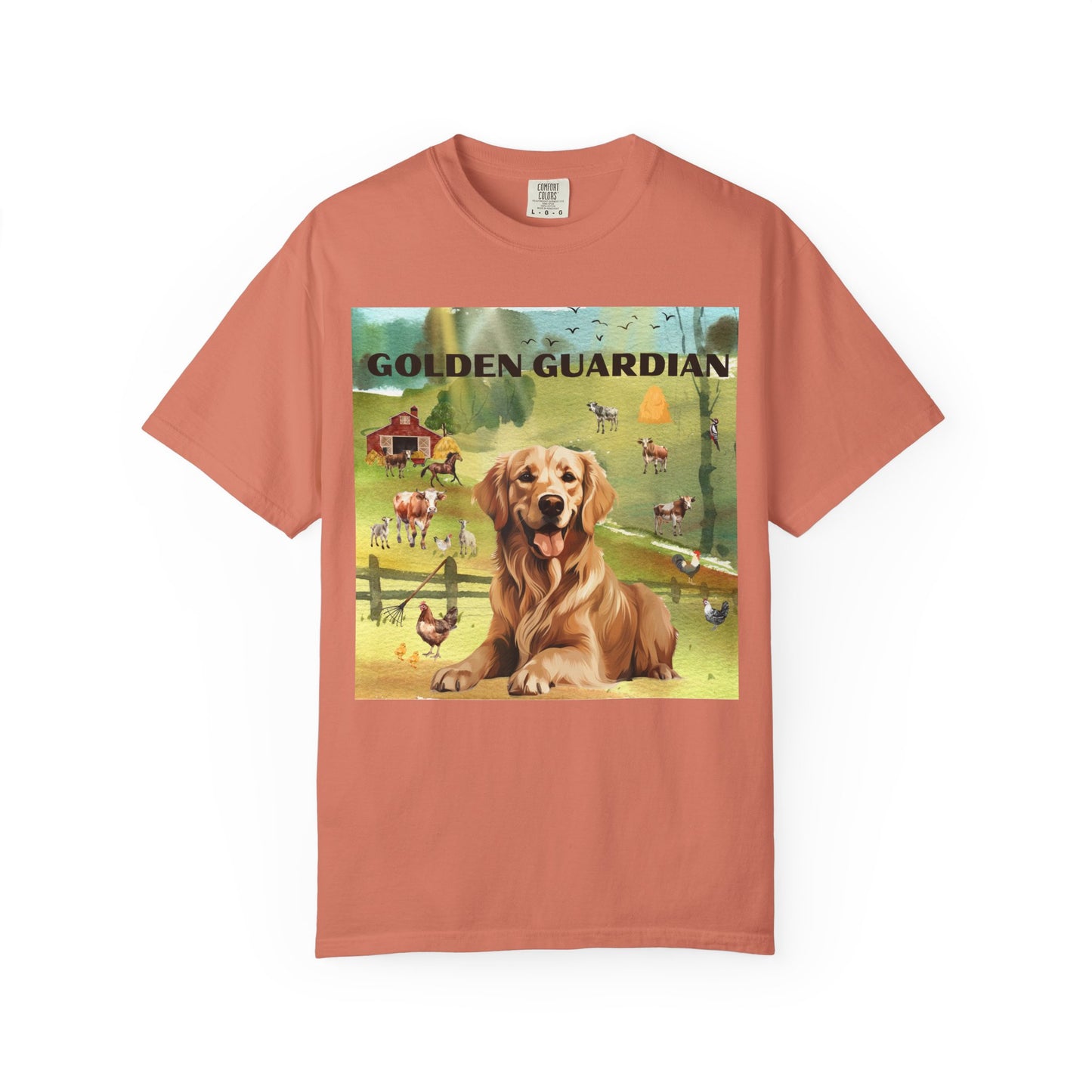 Golden Guardian Unisex Garment-Dyed T-shirt