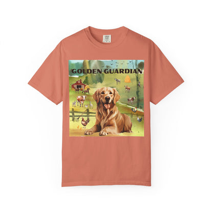 Golden Guardian Unisex Garment-Dyed T-shirt