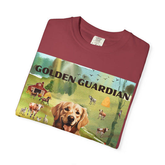 Golden Guardian Unisex Garment-Dyed T-shirt