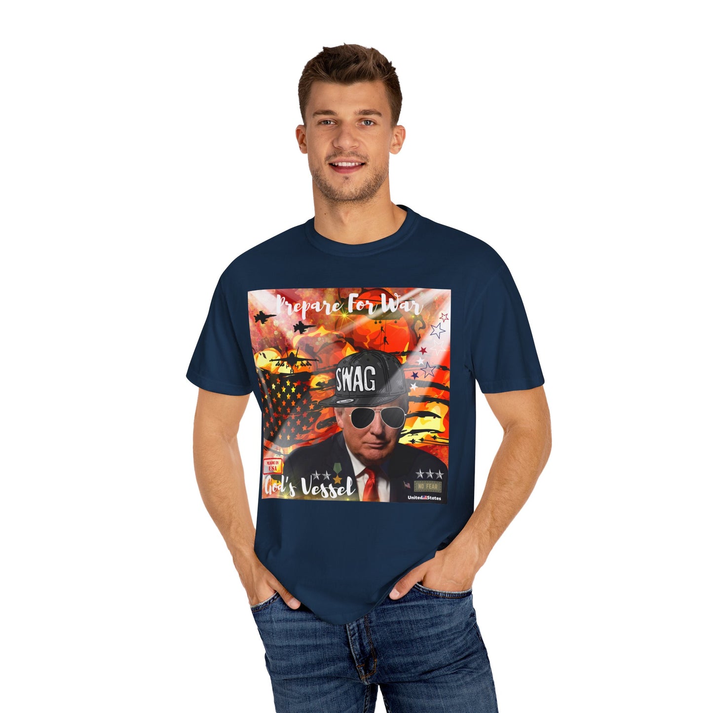 God's Vessel Unisex Garment-Dyed T-shirt