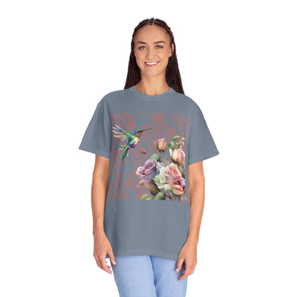 Hummingbird 1 Unisex Garment-Dyed T-shirt