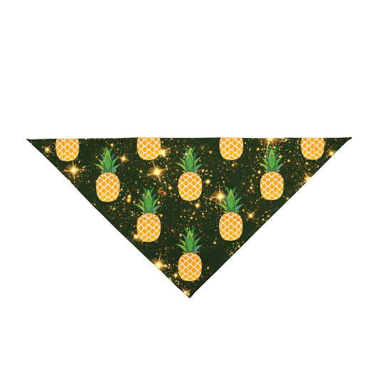 Pet Bandana Pineapple Sparkle