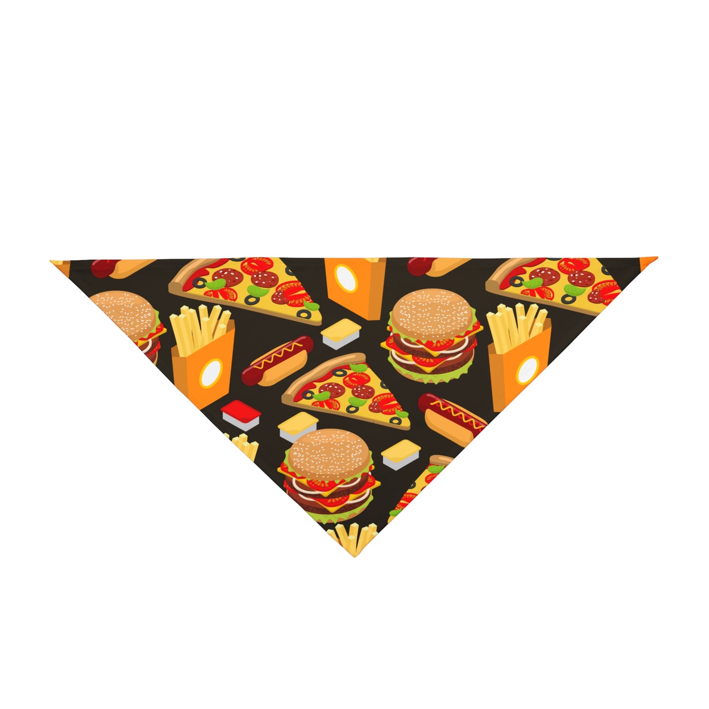 Pet Bandana Fast Food