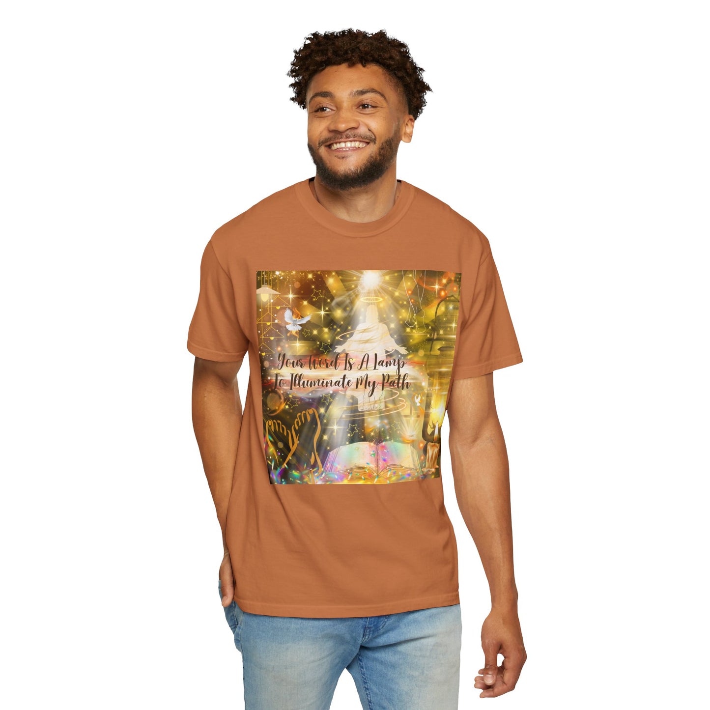 Your Word Unisex Garment-Dyed T-shirt