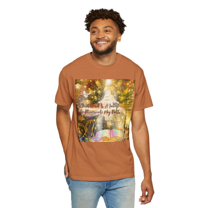 Your Word Unisex Garment-Dyed T-shirt