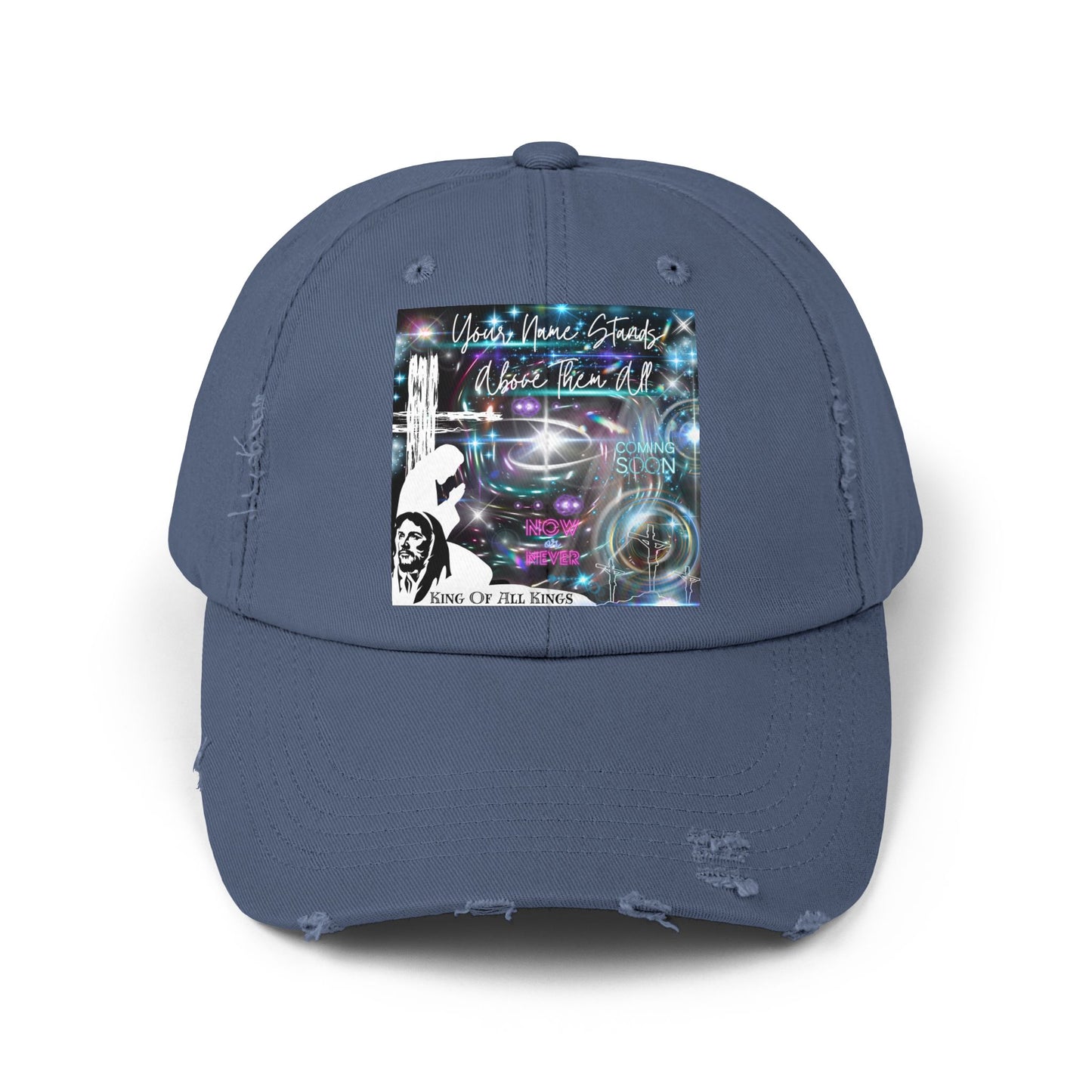 King Of All Kings Unisex Distressed Cap