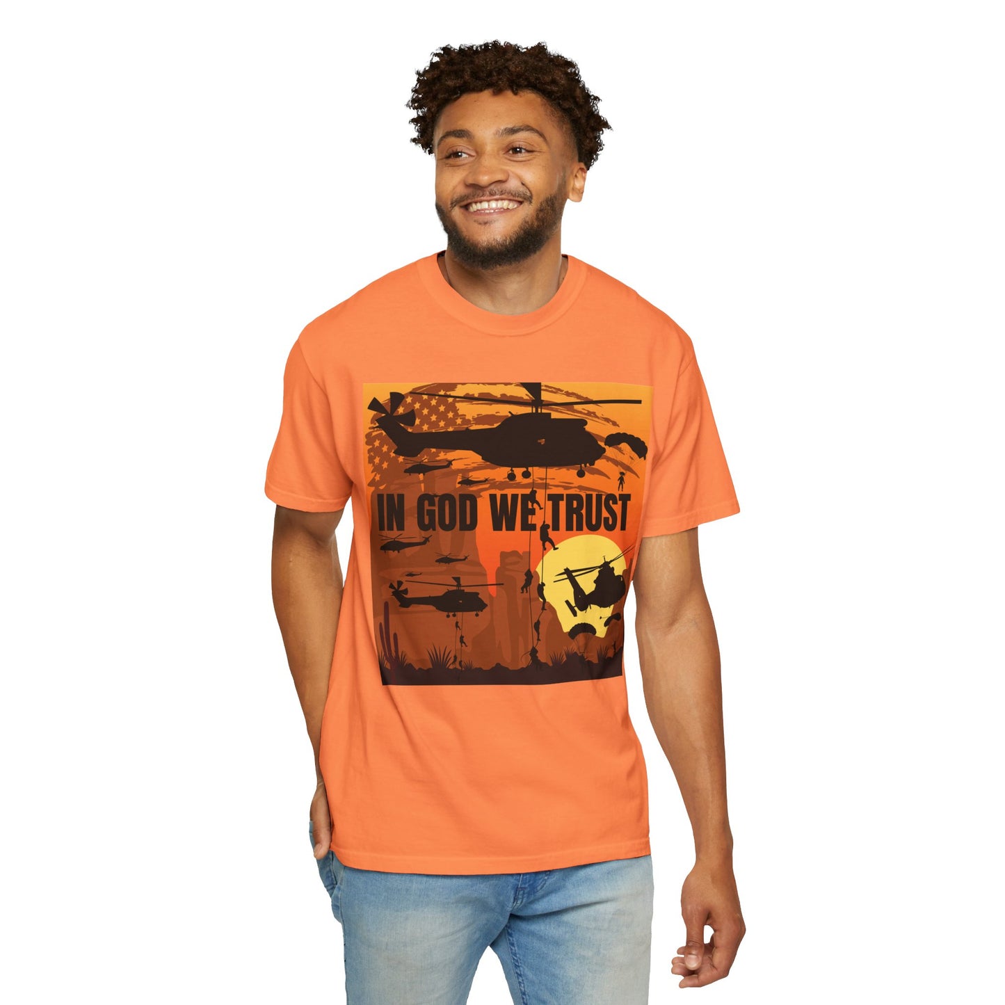 In God We Trust Unisex Garment-Dyed T-shirt