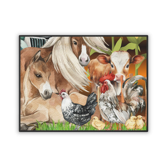 Pet Mat (18" x 24") The Farm