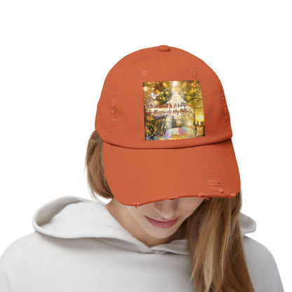 Your Word Unisex Distressed Cap