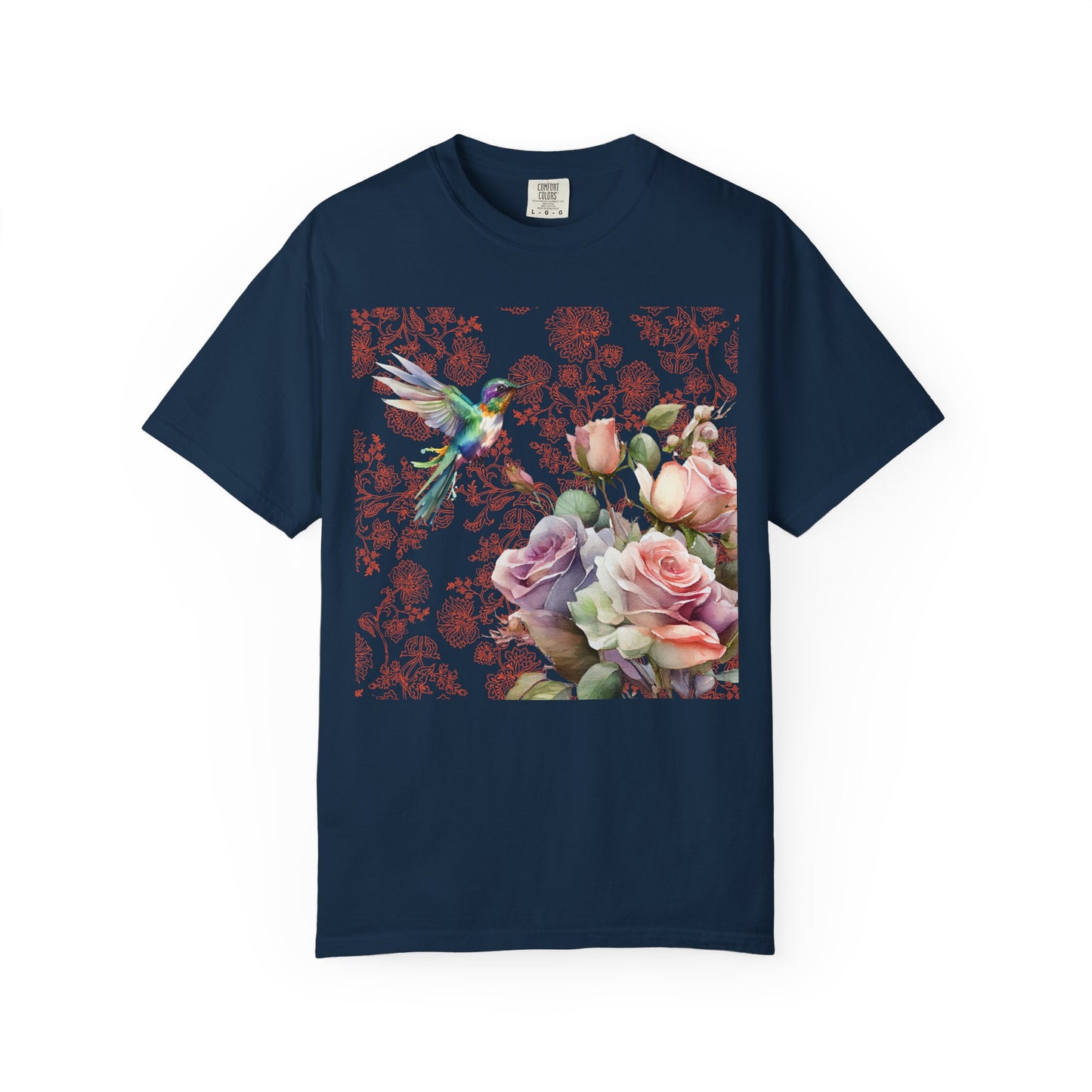 Hummingbird 1 Unisex Garment-Dyed T-shirt
