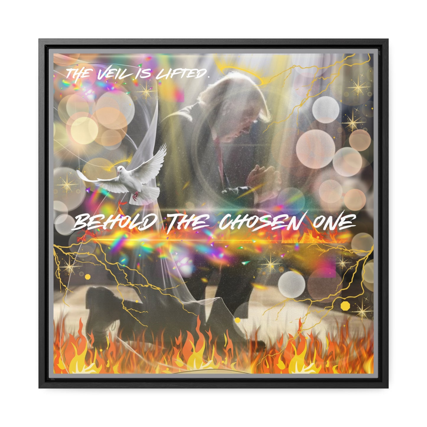 Chosen One Gallery Canvas Wraps, Square Frame