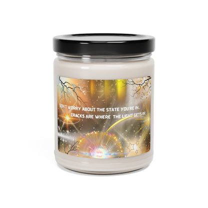 Don't Worry About The State You're In Scented Soy Candle, 9oz